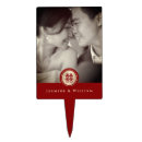 Search for chinese cake toppers Red and gold