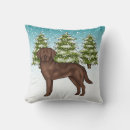 Search for black lab christmas pillows Snow