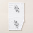 Search for guest towels Black and white