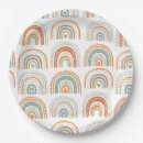 Search for burnt orange plates Boho