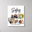 Search for sisters canvas prints Calligraphy