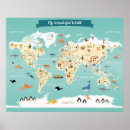 Search for world map nursery posters Children