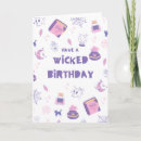Search for spooky birthday cards Witch