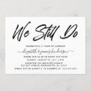 Search for 50th anniversary vow renewal invitations Elegant