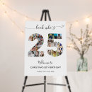 Search for 25th birthday decor Photo collage