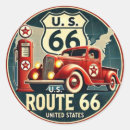 Search for route 66 stickers Vintage