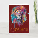 Search for lion birthday cards Gold