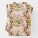 Search for vintage pink toile wrapping paper Floral