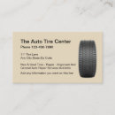 Search for tire business cards Mechanic