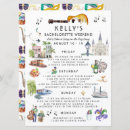 Search for new orleans bachelorette party invitations Watercolor