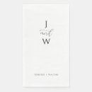 Search for guest towels napkins Black and white