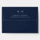 Search for navy blue wedding envelopes Elegant