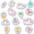 Search for cat unicorn stickers Rainbow