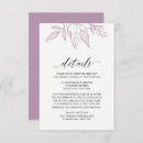Search for floral wedding enclosure cards Elegant