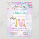 Search for cute birthday invitations Magical