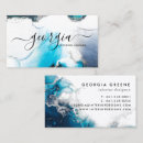 Search for blue and silver business cards Modern
