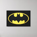 Search for batman canvas prints Yellow and black