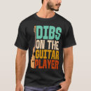 Search for funny guitar tshirts Player