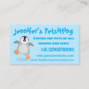 Search for penguin business cards Antarctica
