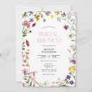 Search for bright floral bridal shower invitations Boho