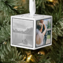 Search for cube ornaments Just married