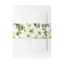 Search for floral wedding invitation belly bands Flowers