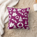 Search for purple christmas pillows Season