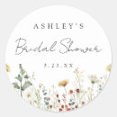 Search for wildflower stickers Elegant modern floral