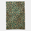 Search for leopard kitchen towels Gold