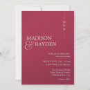 Search for magenta wedding invitations Colorful