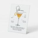 Search for specialty cocktail signs Signature drink