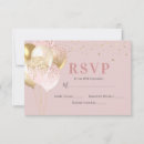 Search for gold rsvp cards Kindly reply
