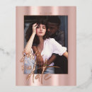Search for gold foil save the date postcards Pink