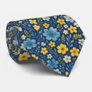 Search for blue and white floral ties Groom