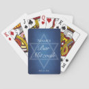 Search for bar mitzvah playing cards Star of david