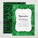Search for emerald green birthday invitations Chic