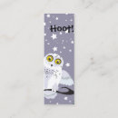 Search for owl business cards Snowy