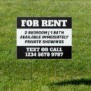Search for apartment for rent signs Real estate
