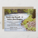 Search for river wedding invitations Rustic