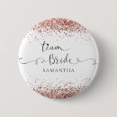 Search for team bride buttons Glitter