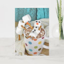 Search for hot cocoa cards Snowman