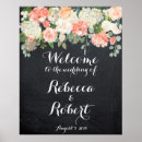 Search for chalkboard welcome wedding signs Floral
