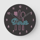 Search for 1950s kitchen clocks Pink
