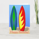 Search for surfer birthday cards Sports
