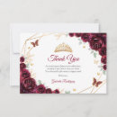 Search for burgundy thank you cards Floral