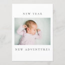 Search for new year birth announcement cards Baby