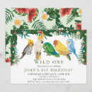 Search for parrot invitations Exotic