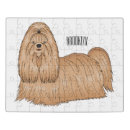 Search for shih tzu dog puzzles Lhasa apso