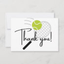 Search for tennis thank you cards Sports
