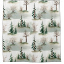 Search for winter shower curtains Illustration